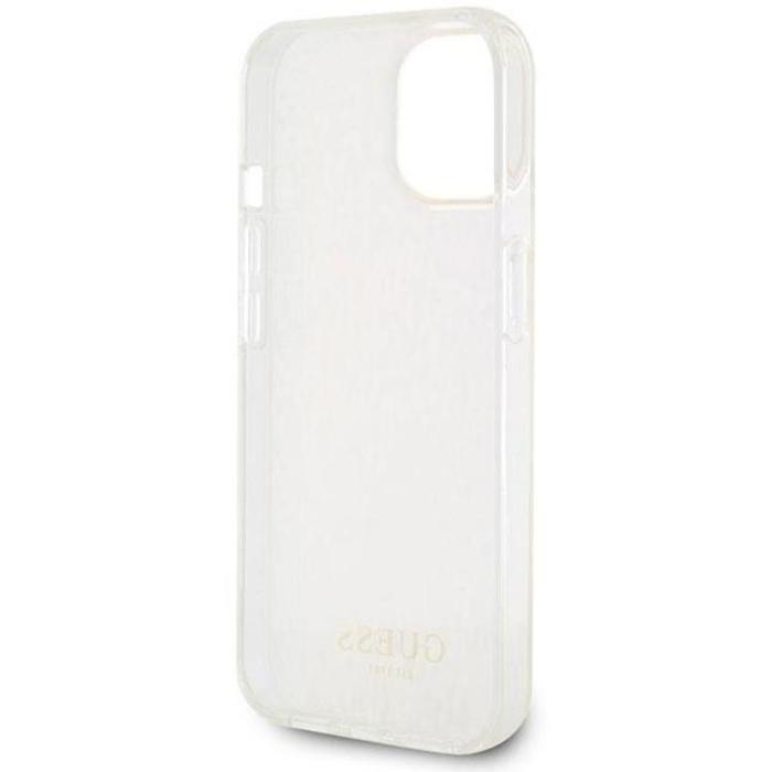 Guess - Guess iPhone 15 Mobilskal IML Faceted Mirror Disco Iridescent