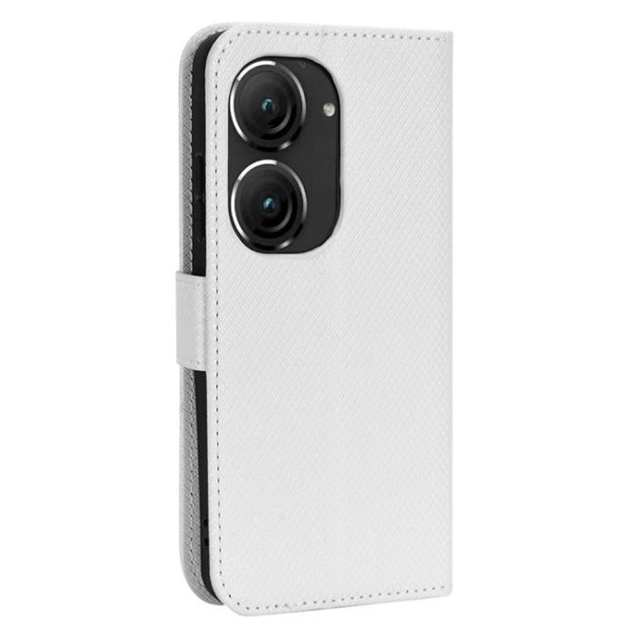 UTGATT1 - Asus Zenfone 9 Plånboksfodral Flip - Vit