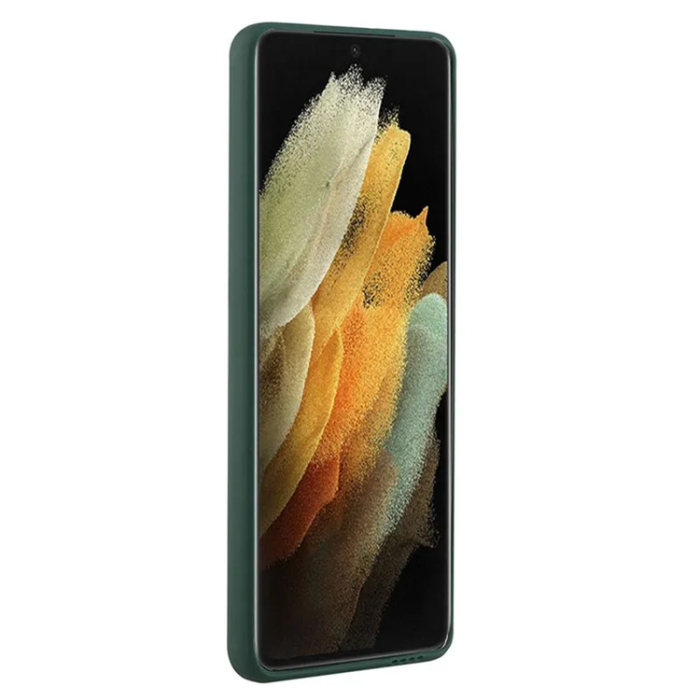 A-One Brand - Galaxy S23 Ultra Mobilskal Korthållare TPU - Midnight Grön