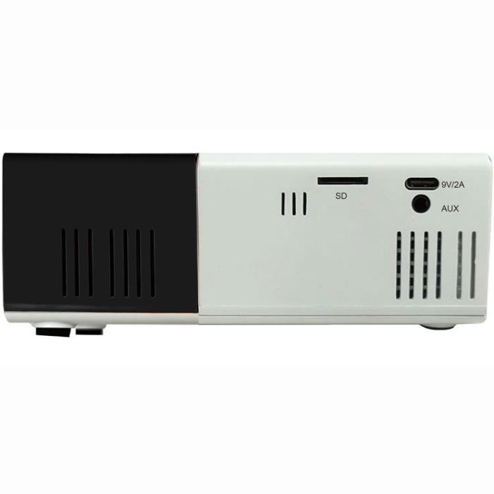 Denver - Denver Mini-projektor med HDMI, USB-C och MicroSD kortläsare PR-800B
