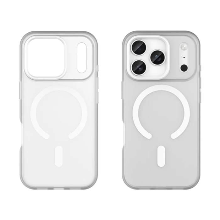 A-One Brand - iPhone 17 Pro Max Mobilskal MagSafe Matte Translucent - Vit