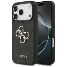 Guess - Guess iPhone 17 Pro Mobilskal 4G Big Logo - Svart