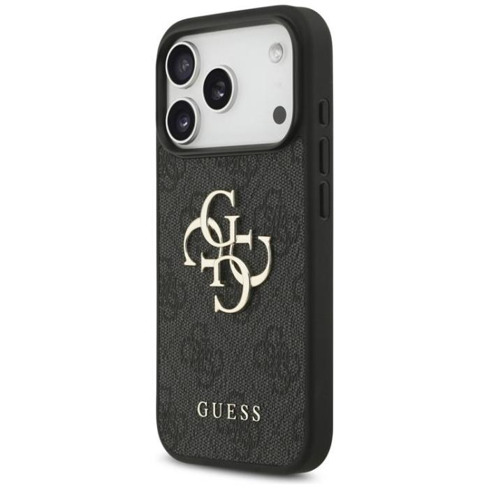 Guess - Guess iPhone 17 Pro Mobilskal 4G Big Logo - Svart