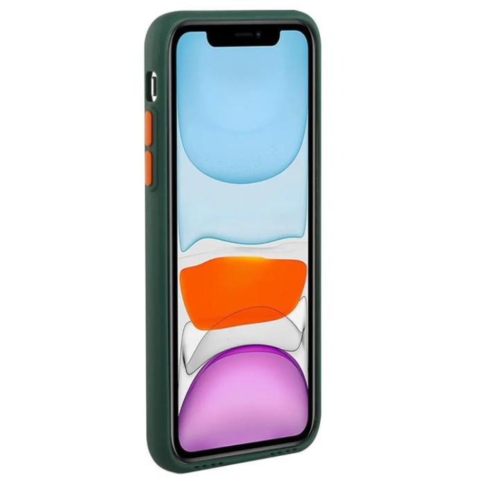 Taltech - iPhone 15 Pro Max Mobilskal Korthållare - Midnattsgrön