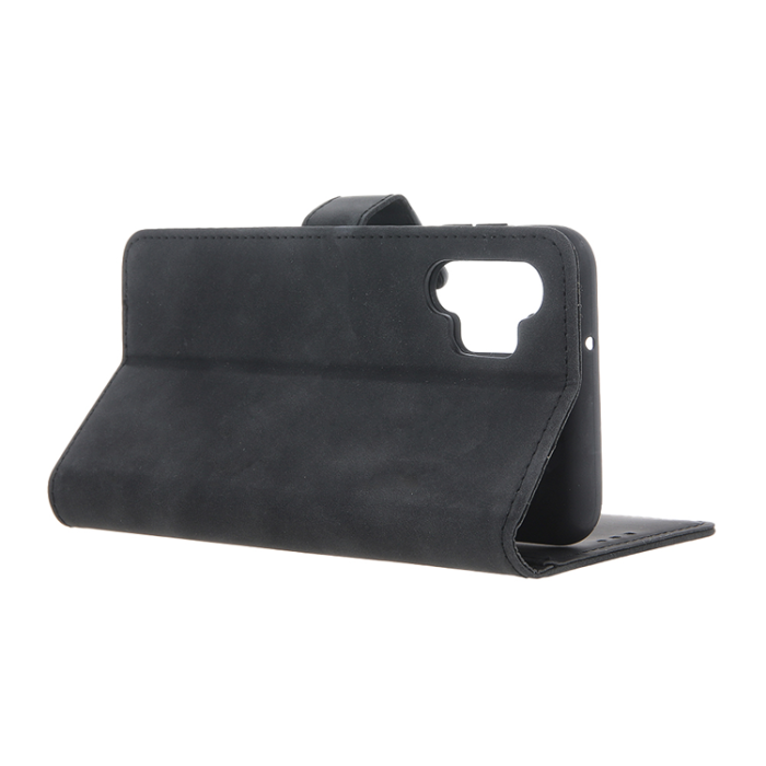 OEM - Galaxy S24 Ultra Plånboksfodral Velvet - Svart