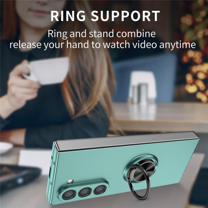 A-One Brand - Galaxy Z Fold7 Mobilskal Rotatable Ring Kickstand