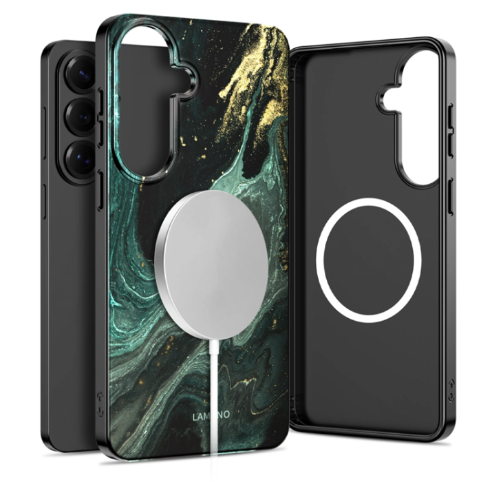 Tech-Protect - Tech-Protect Mobilskal För Galaxy S26 MagSafe Lamano - Verde Aura