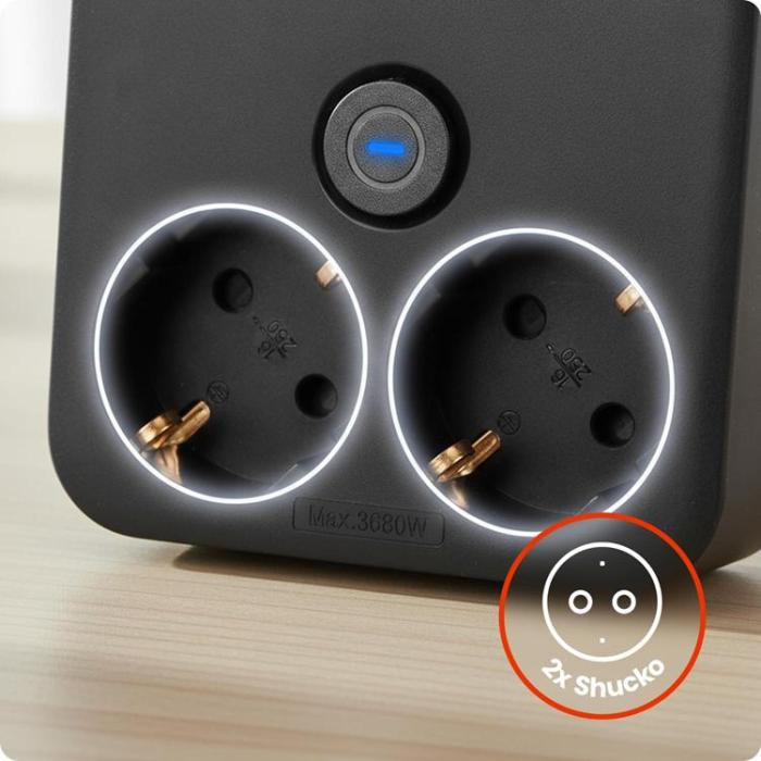 Huslog - Huslog Grenuttag HUS1055 - Svart