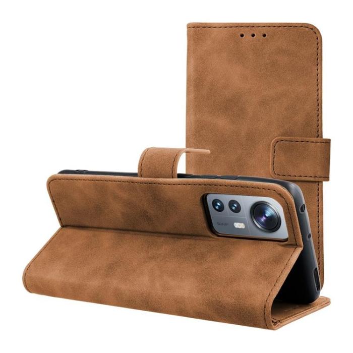 UTGATT - Xiaomi 12 Lite Plånboksfodral Tender - Brun