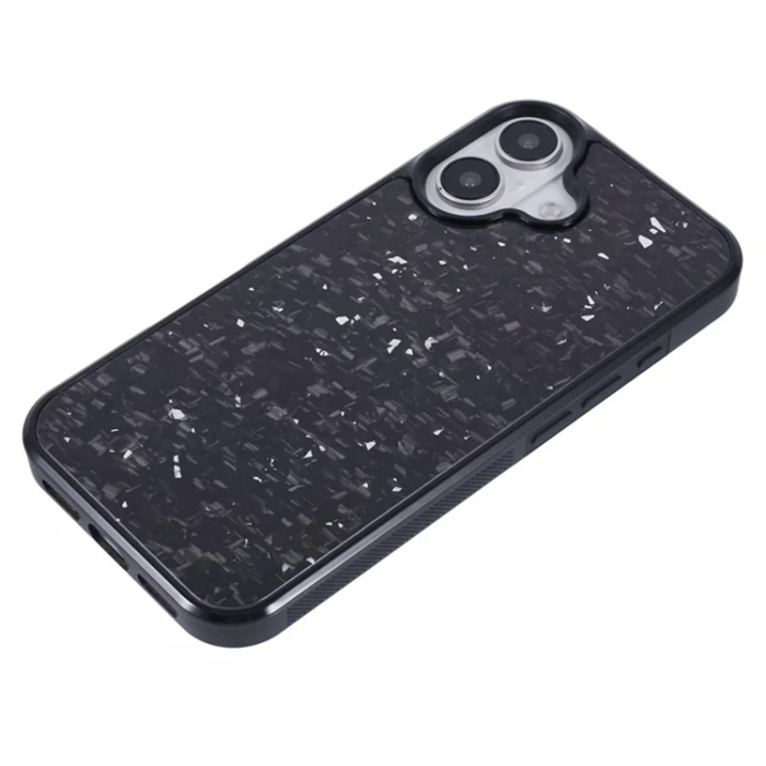 A-One Brand - iPhone 16 Plus Mobilskal Aramid Fiber Forged - Silver