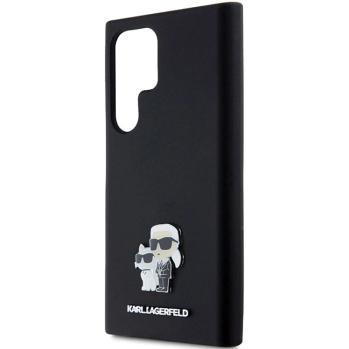 KARL LAGERFELD - Karl Lagerfeld Galaxy S23 Ultra Mobilskal Silikon Karl&Choupette