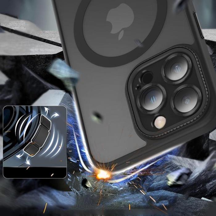 Tech-Protect - Tech-Protect iPhone 15 Pro Max Mobilskal Magsafe Magmat Cam