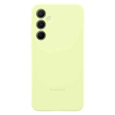 Samsung - Samsung Galaxy A55 Mobilskal Silikon - Grön