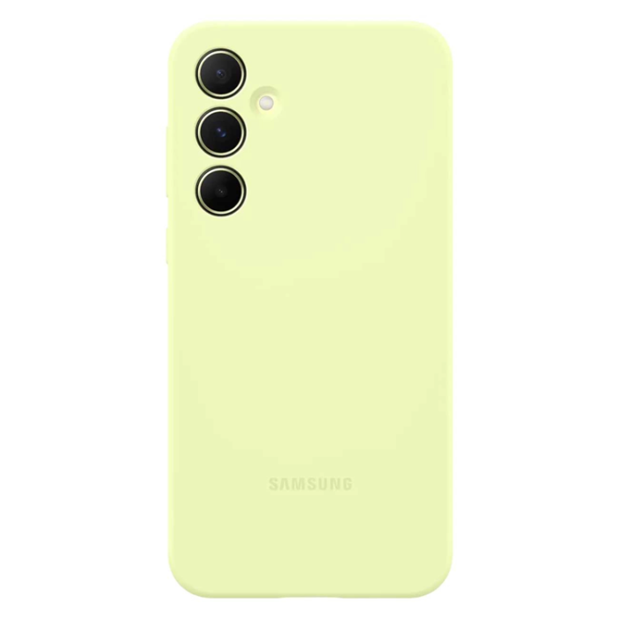 Samsung - Samsung Galaxy A55 Mobilskal Silikon - Grön