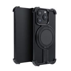 A-One Brand - iphone 15 Pro Max Mobilskal Titanium Bracket - Svart