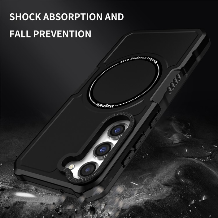 OEM - Galaxy S23 Skal Magsafe Anti Drop - Svart