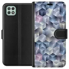 Gustaf - Pl&aring;nboksfodral till Samsung Galaxy A22 5G med Cyklon