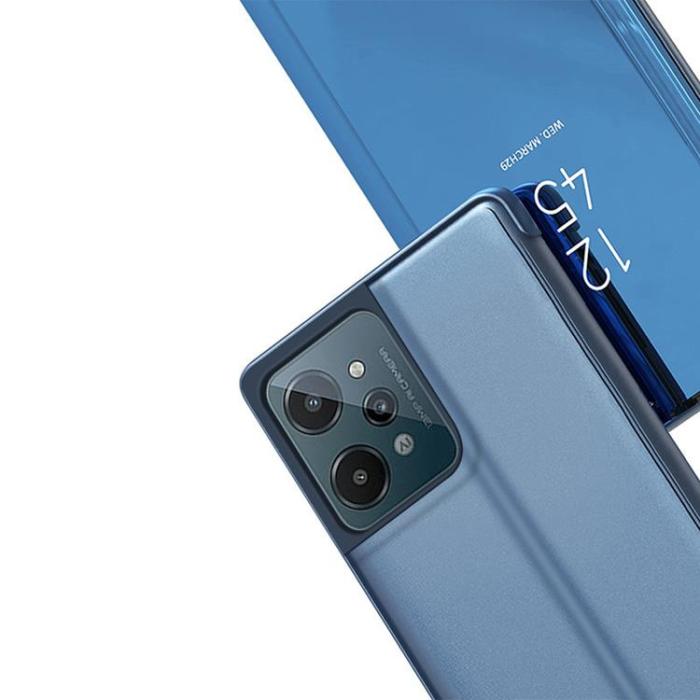 OEM - Realme C31 Fodral Clear View Flip - Svart
