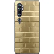 Gustaf - Mobilskal till Xiaomi Mi Note 10 Pro med Gyllene Murstenar