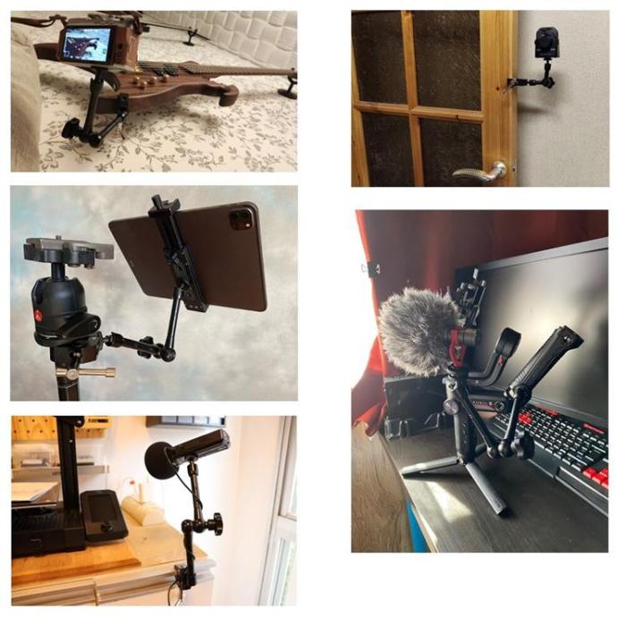 OEM - Klämhållare för kamera/mikrofon