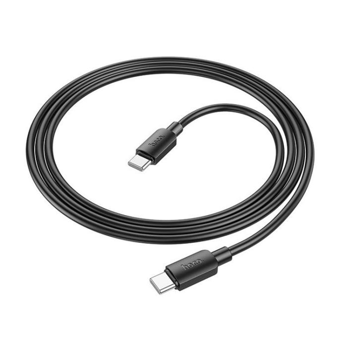 Hoco - Hoco USB-C till USB-C kabel 1m 60W - Svart