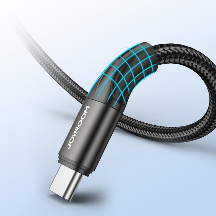 Joyroom - Joyroom USB-C till USB-C kabel PD 60W 2m - Svart