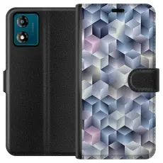 Gustaf - Pl&aring;nboksfodral till Motorola Moto E13 med Cyklon