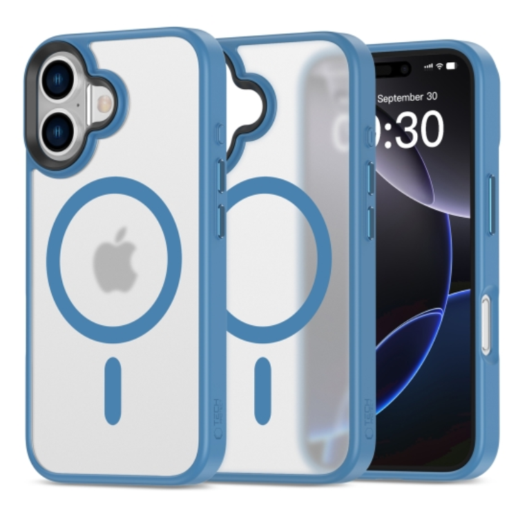Tech-Protect iPhone 16 Mobilskal Magsafe Magmat - Matte Ultramarin | 2353 | AlltMobil