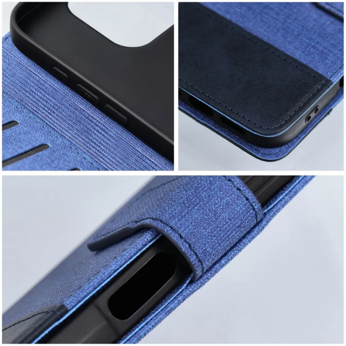 OEM - Xiaomi Redmi Note 14 5G Plånboksfodral Gomma - Blå