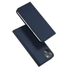 Dux Ducis - DUX DUCIS Skin Pro iPhone 15 Plus Pl&aring;nboksfodral PU L&auml;der - Bl&aring;