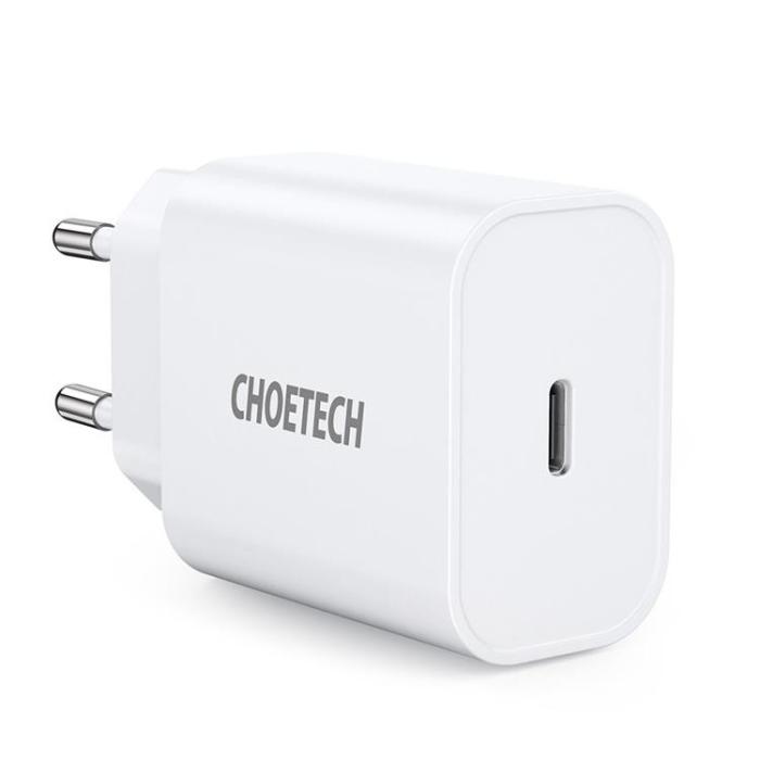 Choetech - Choetech Väggladdare 20W USB-C - Vit