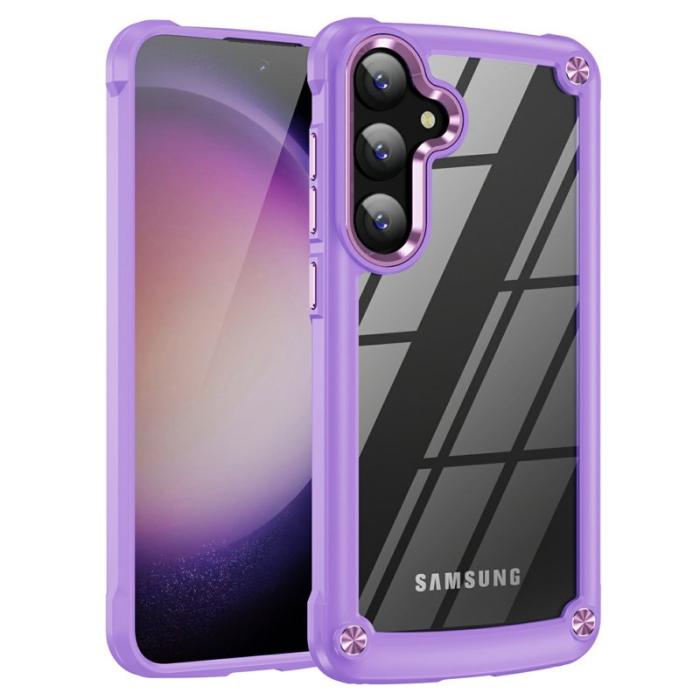 OEM - Mobilskal för Samsung Galaxy S26 Plus Stöttålig PC + TPU - Lila