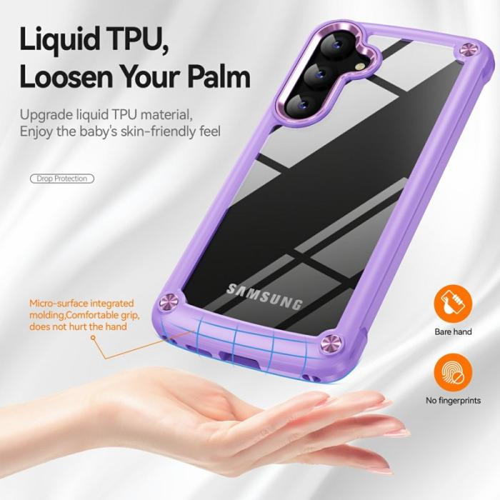 OEM - Mobilskal för Samsung Galaxy S26 Plus Stöttålig PC + TPU - Lila