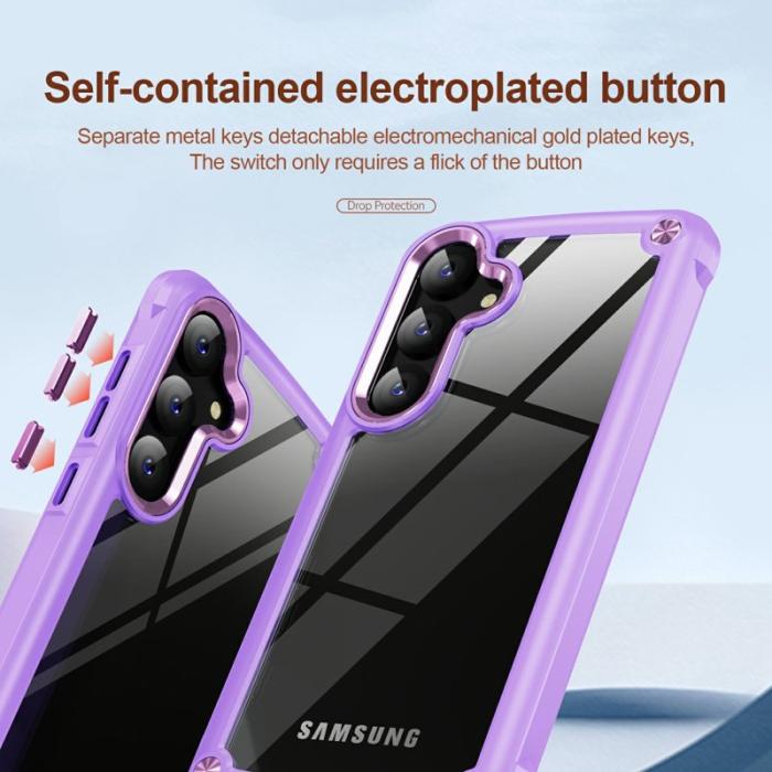 OEM - Mobilskal för Samsung Galaxy S26 Plus Stöttålig PC + TPU - Lila