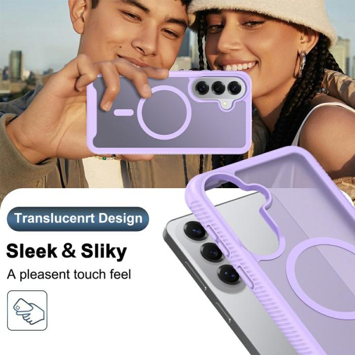OEM - Mobilskal för Samsung Galaxy S26 Plus Magnetiskt 2 i 1 PC + TPU - Lila