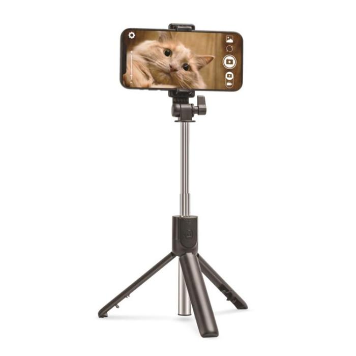 Setty - Setty Bluetooth Selfie Stick med Tripod - Svart