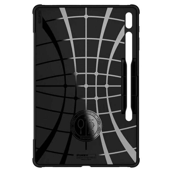 Spigen - Spigen Rugged Armor Pro Fodral Galaxy Tab S8/Tab S7 - Svart