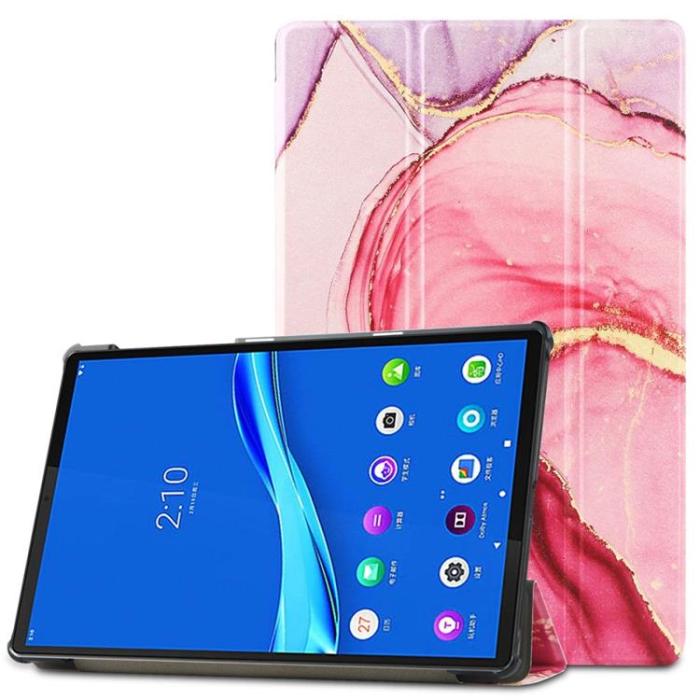 UTGATT1 - Lenovo Tab M10 Gen2 10.1 Fodral Smart - Marble