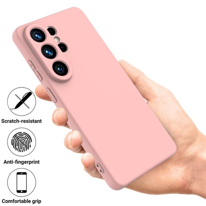 OEM - Mobilskal till Samsung Galaxy S26 Ultra Flytande Silikon - Rosa
