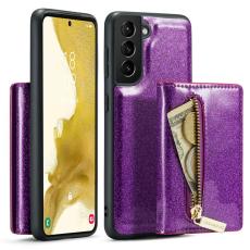 DG.MING - DG.MING M3 Series Mobilskal till Samsung Galaxy S22 5G Lila Glitter