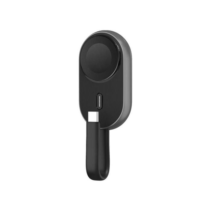 Forcell - Forcell Mini Powerbank för Apple Watch 1200 mAh 2.5W F-Energy - Svart