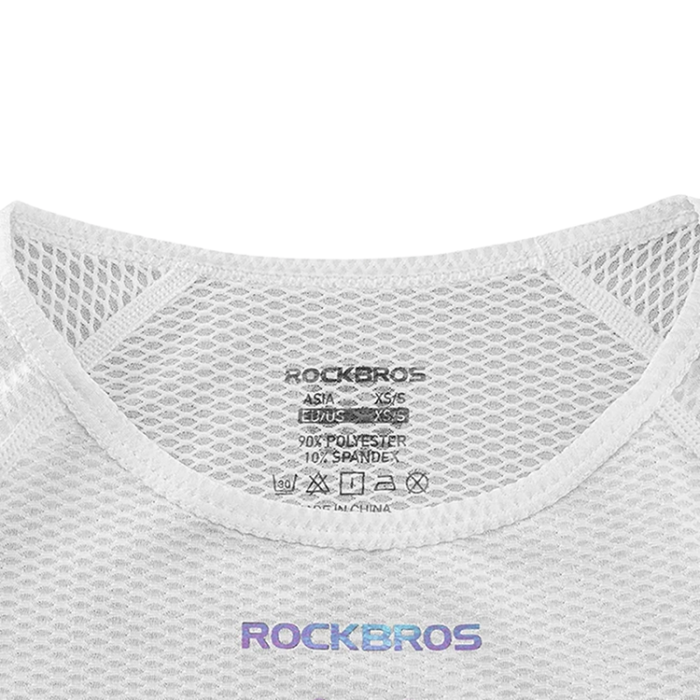 Rockbros - Rockbros Snabbtorkande Cykelväst Dam M/L - Vit