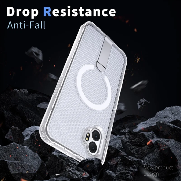 A-One Brand - Mobilskal till Galaxy XCover 7 Pro Magsafe Grid Texture