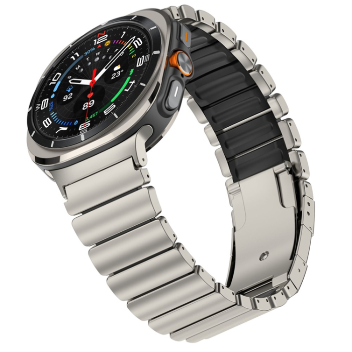 A-One Brand - Galaxy Watch 8 (40mm/44mm) 8 Classic (46mm) Armband Titanium