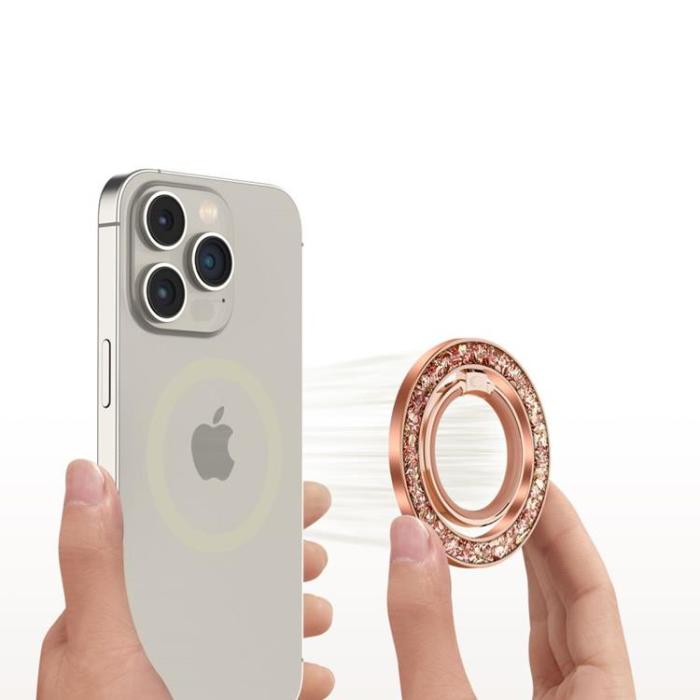 Tech-Protect - Tech-Protect Ringhållare Magsafe Magnetic MMR200 - Rosa Guld