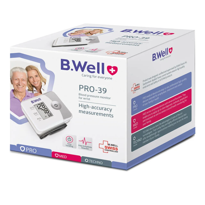 B.WELL - B.WELL Blodtrycksmätare Pro-39 Handled, Ett Mem