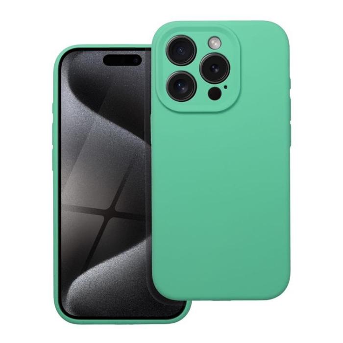 OEM - iPhone 16e Mobilskal Silikon 2mm - Mynta