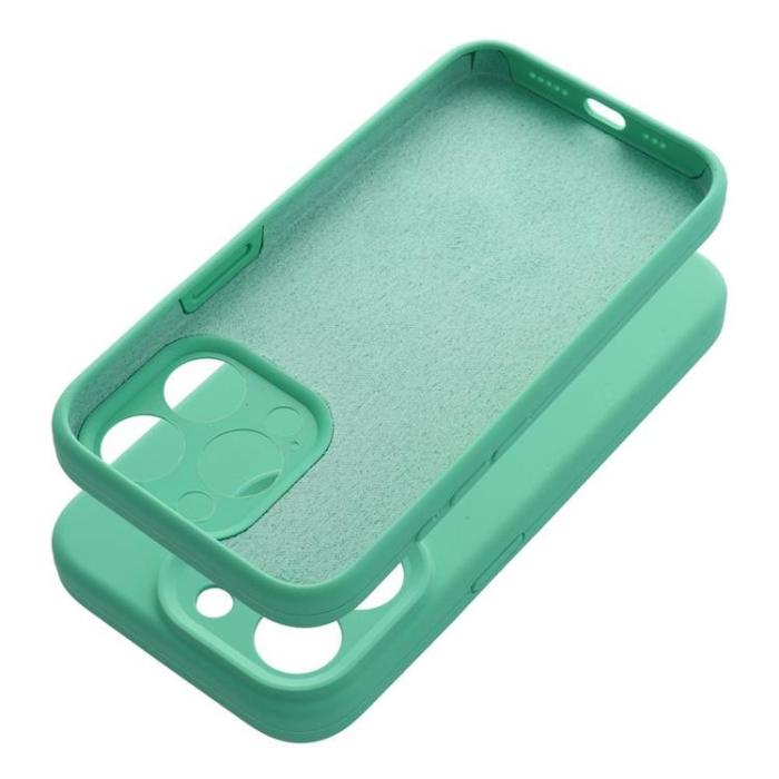 OEM - iPhone 16e Mobilskal Silikon 2mm - Mynta