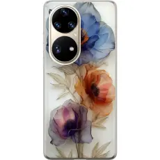 Gustaf - Mobilskal till Huawei P50 Pro med Silkesblommor