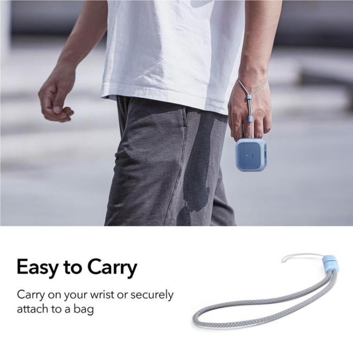 ESR - ESR Airpods 4 Skal Magsafe Orbit Halolock - Blå
